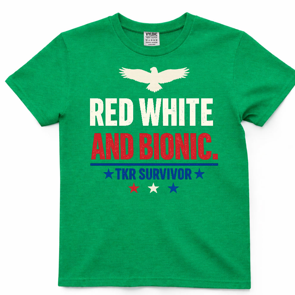 Red White And Bionic Shirt