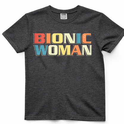 Bionic Woman - Get Well Hip Replacement Surgery Recovery T-Shirt