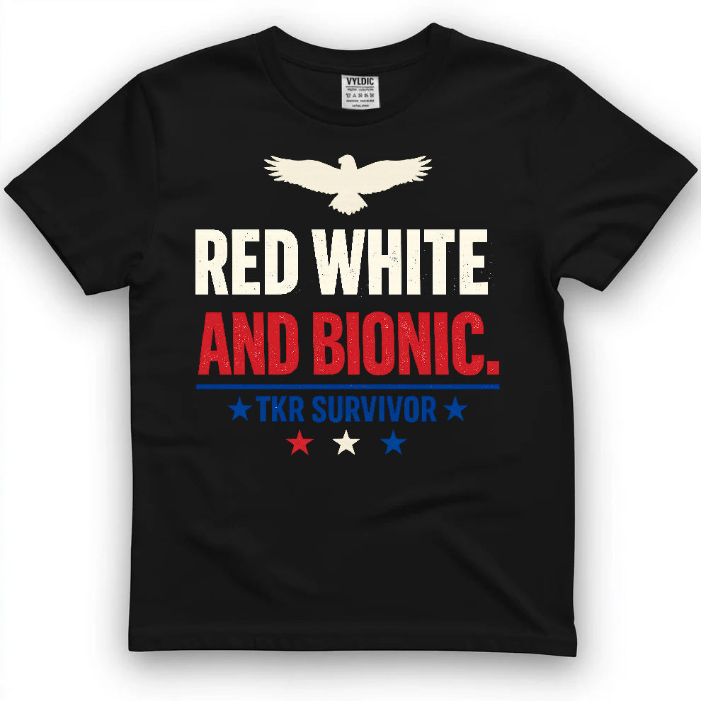 Red White And Bionic Shirt