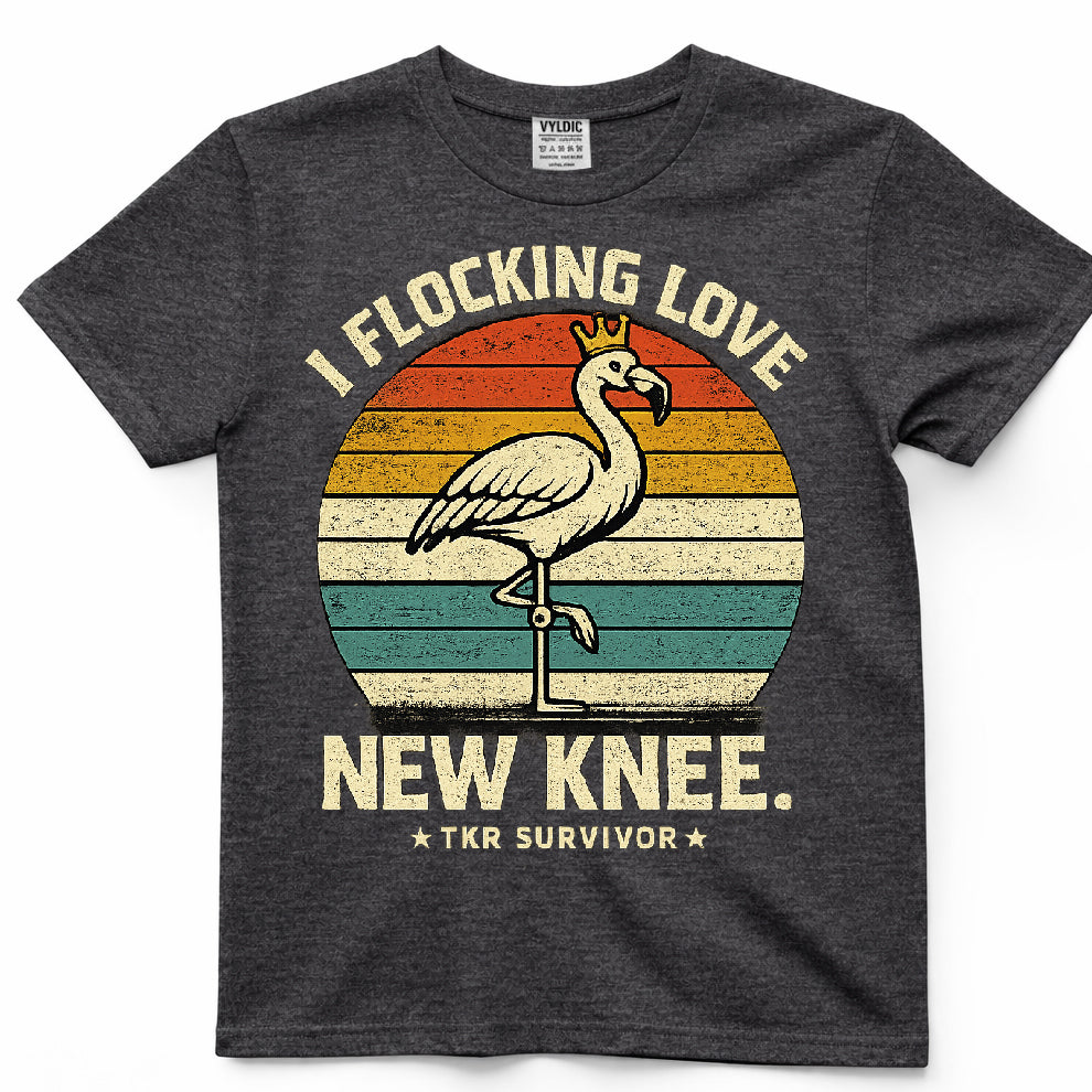 I Flocking Love New Knee Shirt.