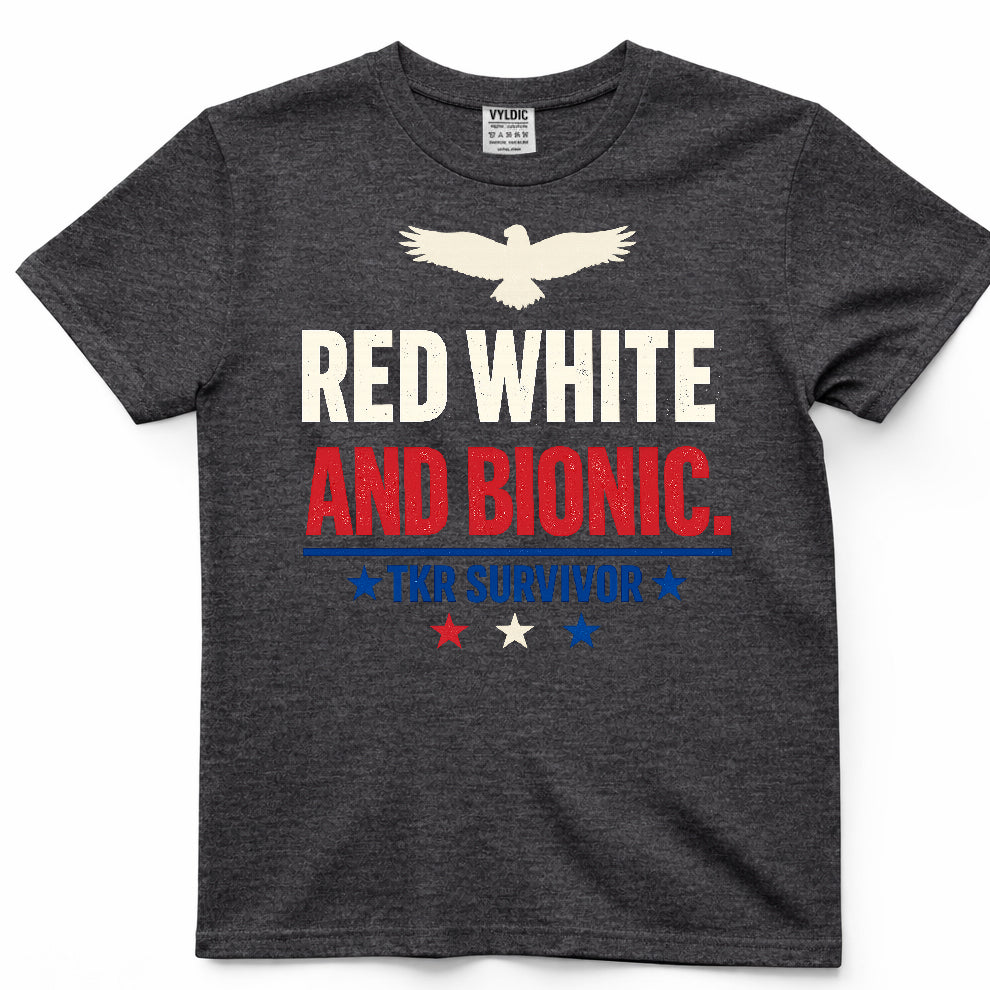 Red White And Bionic Shirt