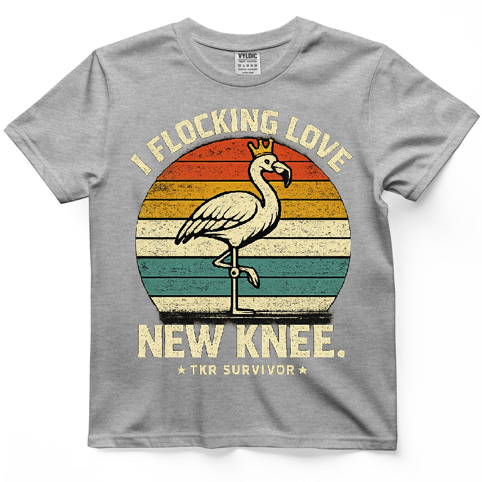 I Flocking Love New Knee Shirt.
